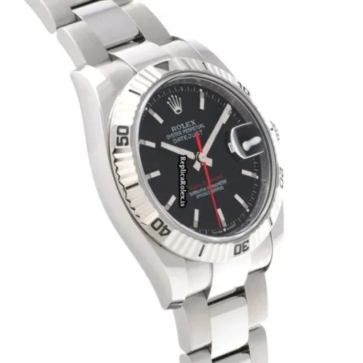 Superb Fake Rolex Datejust Turn-o-graph 116264 Caliber 3135 Automatic Movement 36mm Steel Case Watch - Image 3