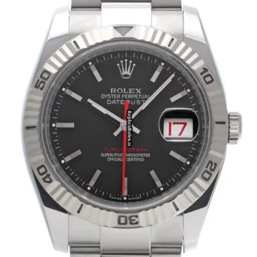Superb Fake Rolex Datejust Turn-o-graph 116264 Caliber 3135 Automatic Movement 36mm Steel Case Watch - Image 6
