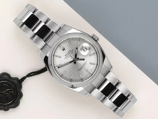 Amazing Replica Rolex Datejust 116200 Automatic Movement 36mm Steel Case Watch