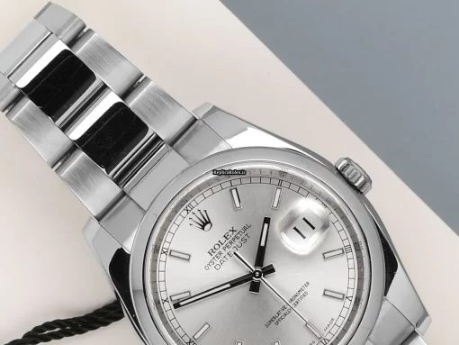 Amazing Replica Rolex Datejust 116200 Automatic Movement 36mm Steel Case Watch - Image 3