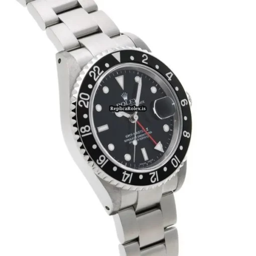 Awesome Replica Rolex Gmt-master II 16710 Caliber 3185 Automatic Movement 40mm Steel Case Watch - Image 3