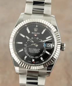 Awesome Replica Rolex Sky-dweller 326934 Automatic Movement 42mm Gold/steel Case Mens/unisex Watch