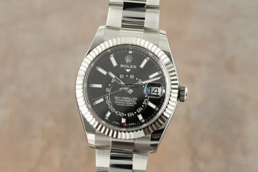 Awesome Replica Rolex Sky-dweller 326934 Automatic Movement 42mm Gold/steel Case Mens/unisex Watch