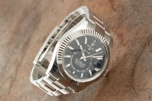 Awesome Replica Rolex Sky-dweller 326934 Automatic Movement 42mm Gold/steel Case Mens/unisex Watch - Image 2