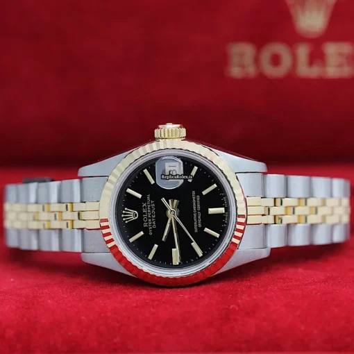 High Quality Replica Rolex Lady-datejust 69173 Caliber 2135 Automatic Movement 26mm Steel Case Womens Watch