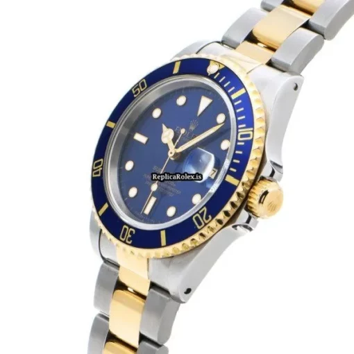 Ideal Replica Rolex Submariner Date 16613 Caliber 3135 Automatic Movement 40mm Steel Case Watch - Image 2