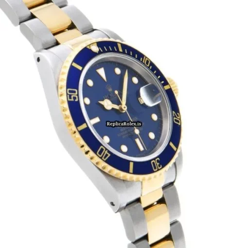 Ideal Replica Rolex Submariner Date 16613 Caliber 3135 Automatic Movement 40mm Steel Case Watch - Image 3