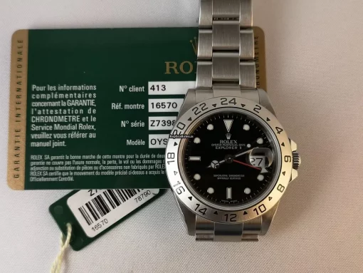 Mind-boggling Fake Rolex Explorer II 16570 Caliber 3185 Automatic Movement 40mm Steel Case Mens/unisex Watch