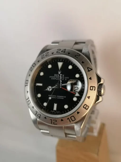 Mind-boggling Fake Rolex Explorer II 16570 Caliber 3185 Automatic Movement 40mm Steel Case Mens/unisex Watch - Image 5