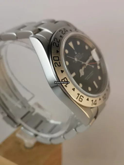 Mind-boggling Fake Rolex Explorer II 16570 Caliber 3185 Automatic Movement 40mm Steel Case Mens/unisex Watch - Image 9