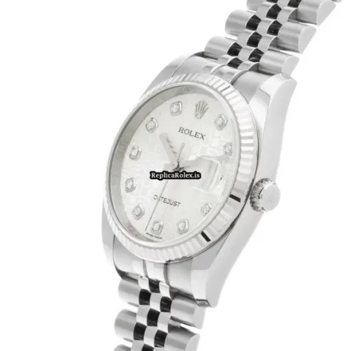 Fine Replica Rolex Datejust 116234g Automatic Movement 36mm Steel Case Watch - Image 2