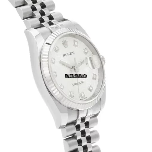Fine Replica Rolex Datejust 116234g Automatic Movement 36mm Steel Case Watch - Image 3