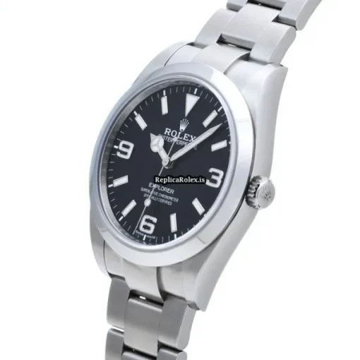Nice Replica Rolex Explorer 214270 Caliber 3132 Automatic Movement 39mm Steel Case Watch - Image 2
