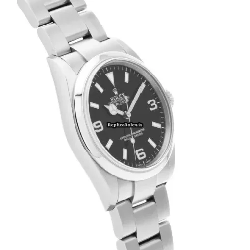 Unique Imitation Rolex Explorer 114270 Caliber 3130 Automatic Movement 36mm Steel Case Watch - Image 3