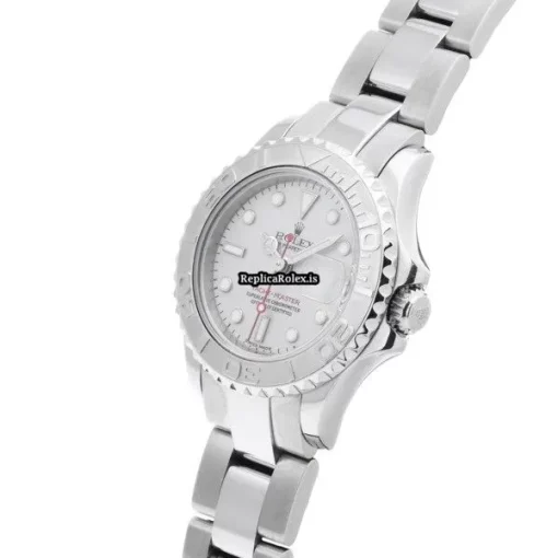 Discount Copy Rolex Yacht-master 169622 Automatic Movement 29mm Steel Case Womens Watch - Image 2
