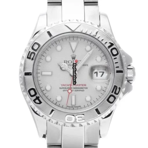Discount Copy Rolex Yacht-master 169622 Automatic Movement 29mm Steel Case Womens Watch - Image 6