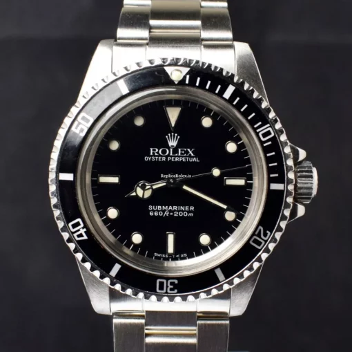 Perfect Replica Rolex Submariner 5513 Automatic Movement Steel Case Mens/unisex Watch - Image 2