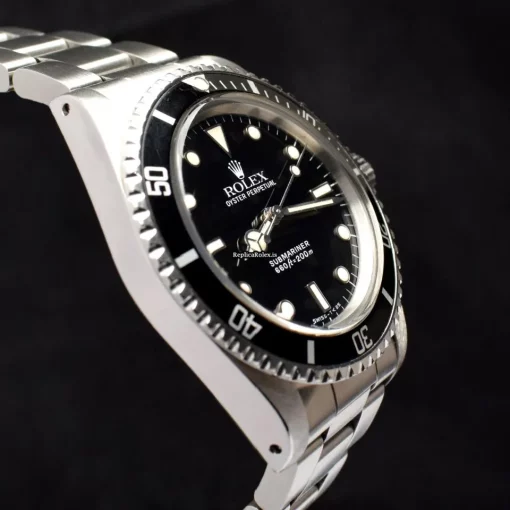 Perfect Replica Rolex Submariner 5513 Automatic Movement Steel Case Mens/unisex Watch - Image 4