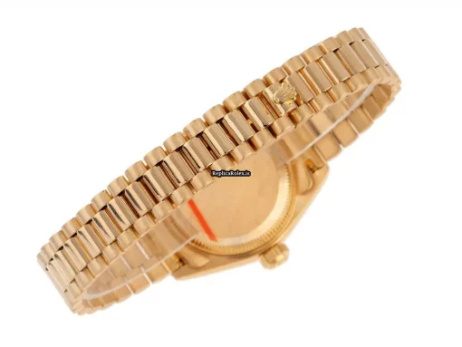 Fantastic Fake Rolex Lady-datejust 69178 Caliber 2135 Automatic Movement 26mm Yellow Gold Case Mens/unisex Watch - Image 5