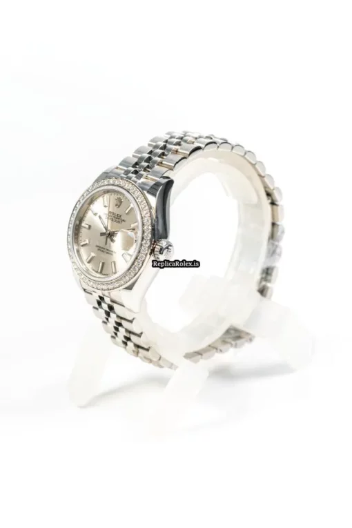 Durable Replica Rolex Lady-datejust 279384rbr Caliber 2236 Automatic Movement 28x41mm Steel Case Womens Watch - Image 4