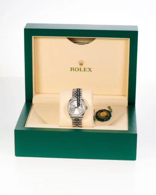 Durable Replica Rolex Lady-datejust 279384rbr Caliber 2236 Automatic Movement 28x41mm Steel Case Womens Watch - Image 7