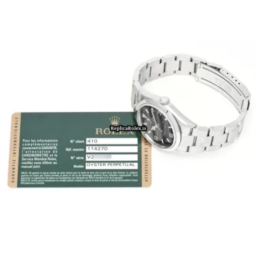 Fine Replica Rolex Explorer 114270 Caliber 3130 Automatic Movement 36mm Steel Case Watch - Image 5