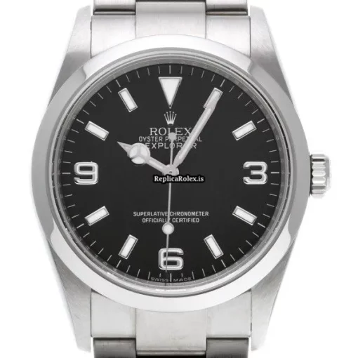 Fine Replica Rolex Explorer 114270 Caliber 3130 Automatic Movement 36mm Steel Case Watch - Image 6