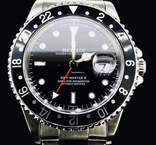 Amazing Replica Rolex Gmt-master II 16710 Caliber 3185 Automatic Movement 40mm Steel Case Mens/unisex Watch