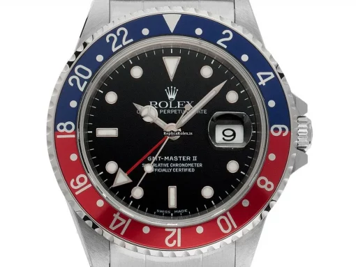Luxury Replica Rolex Gmt-master II 16710 Caliber 3185 Automatic Movement 40mm Steel Case Mens/unisex Watch