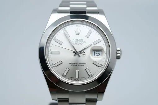 Great Copy Rolex Datejust II 116300 Caliber 3136 Automatic Movement 41mm Steel Case Mens/unisex Watch - Image 2
