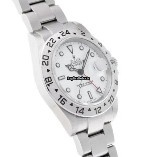 Superior Copies Rolex Explorer II 16570 Caliber 3185 Automatic Movement 40mm Steel Case Watch - Image 3