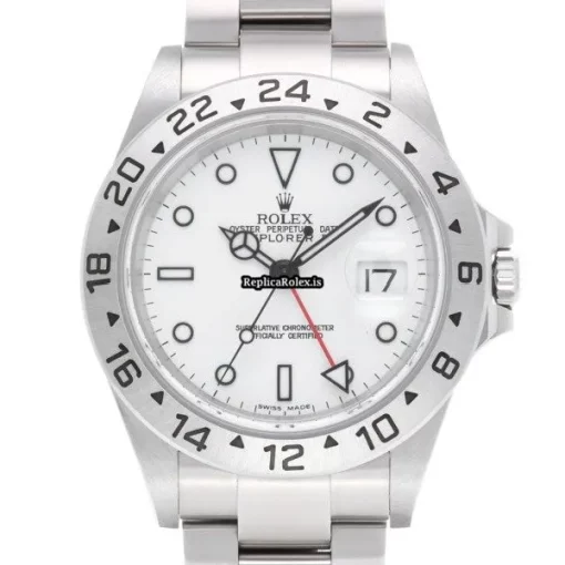 Superior Copies Rolex Explorer II 16570 Caliber 3185 Automatic Movement 40mm Steel Case Watch - Image 6