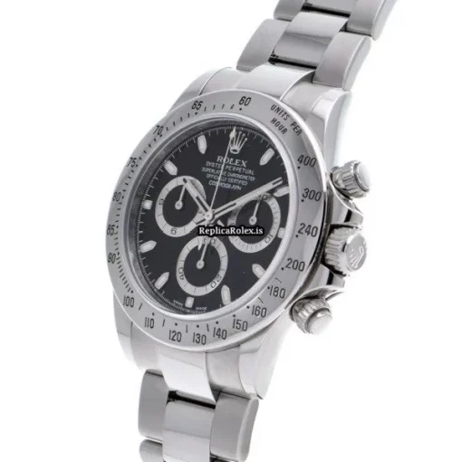 Superior Imitation Rolex Daytona 116520 Caliber 4130 Automatic Movement 40mm Steel Case Watch - Image 2