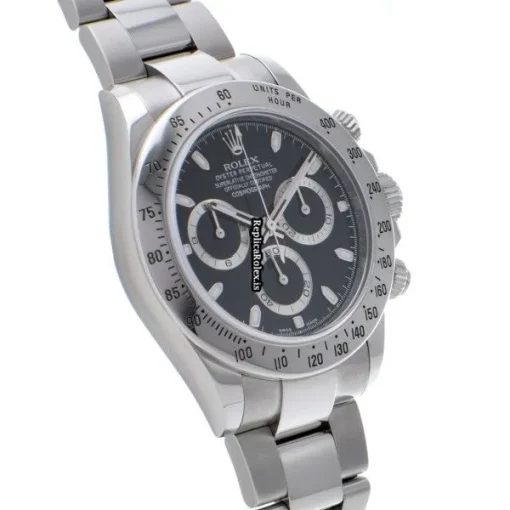 Superior Imitation Rolex Daytona 116520 Caliber 4130 Automatic Movement 40mm Steel Case Watch - Image 3
