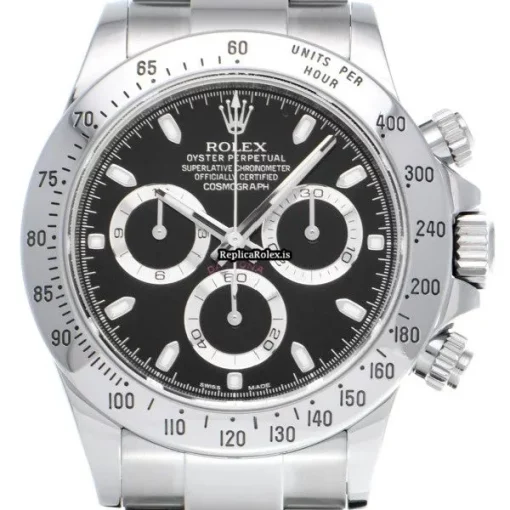 Superior Imitation Rolex Daytona 116520 Caliber 4130 Automatic Movement 40mm Steel Case Watch - Image 6