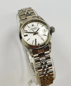 Pleasing Fakes Rolex Oyster Perpetual Lady Date 6916 Caliber 2035 Automatic Movement 26mm Steel Case Womens Watch