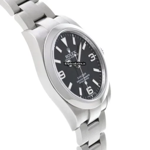 Suitable Replica Rolex Explorer 214270 Caliber 3132 Automatic Movement 39mm Steel Case Watch - Image 3