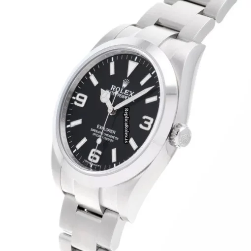 Distinctive Replica Rolex Explorer 214270 Caliber 3132 Automatic Movement 39mm Steel Case Watch - Image 2