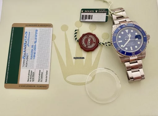 Remarkable Fake Rolex Submariner Date 116619lb Caliber 3135 Automatic Movement 40mm White Gold Case Mens/unisex Watch - Image 4