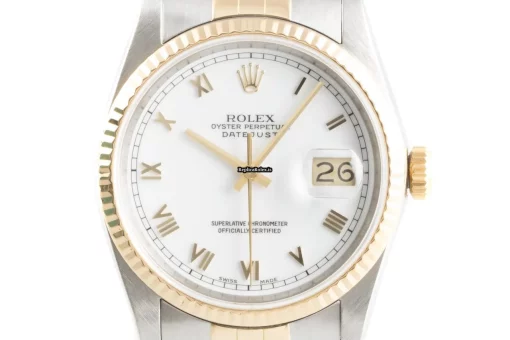 Ideal Replica Rolex Datejust 16233 Caliber 3135 Automatic Movement 36mm Gold/steel Case Mens/unisex Watch - Image 7