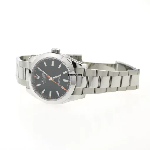 Amazing Replica Rolex Milgauss 116400 Automatic Movement 40mm Steel Case Watch - Image 7