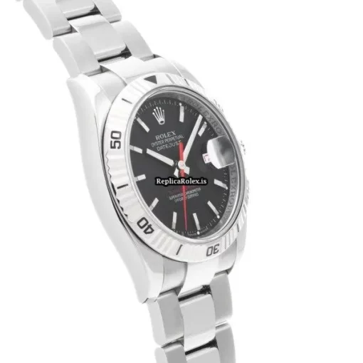 Amazing Replica Rolex Datejust Turn-o-graph 116264 Caliber 3135 Automatic Movement 36mm Steel Case Watch - Image 3