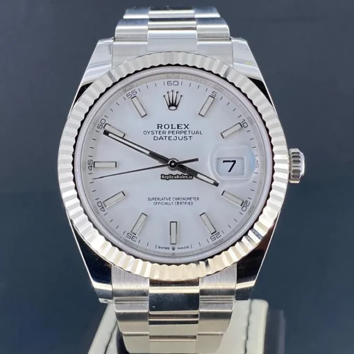 Lovely Fake Rolex Datejust 126334 Caliber 3235 Automatic Movement 41mm Steel Case Mens/unisex Watch - Image 2
