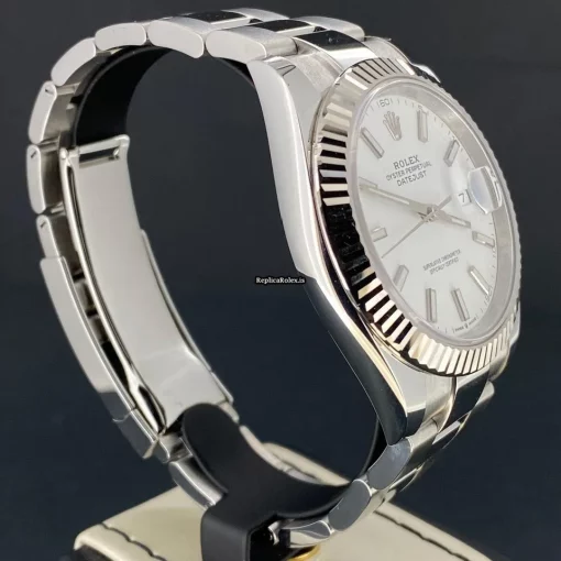 Lovely Fake Rolex Datejust 126334 Caliber 3235 Automatic Movement 41mm Steel Case Mens/unisex Watch - Image 3