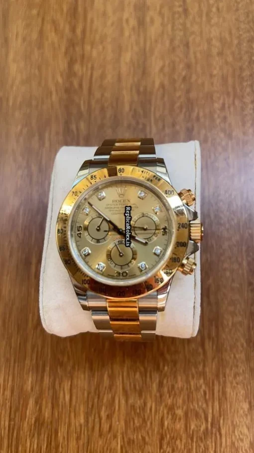 Pleasing Replica Rolex Daytona 116503 Caliber 4130 Automatic Movement 40mm Gold/steel Case Mens/unisex Watch