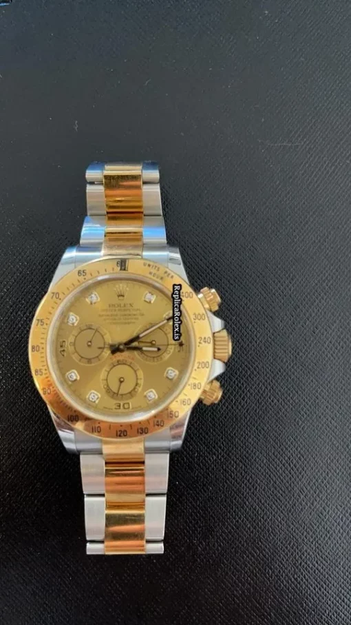 Pleasing Replica Rolex Daytona 116503 Caliber 4130 Automatic Movement 40mm Gold/steel Case Mens/unisex Watch - Image 6