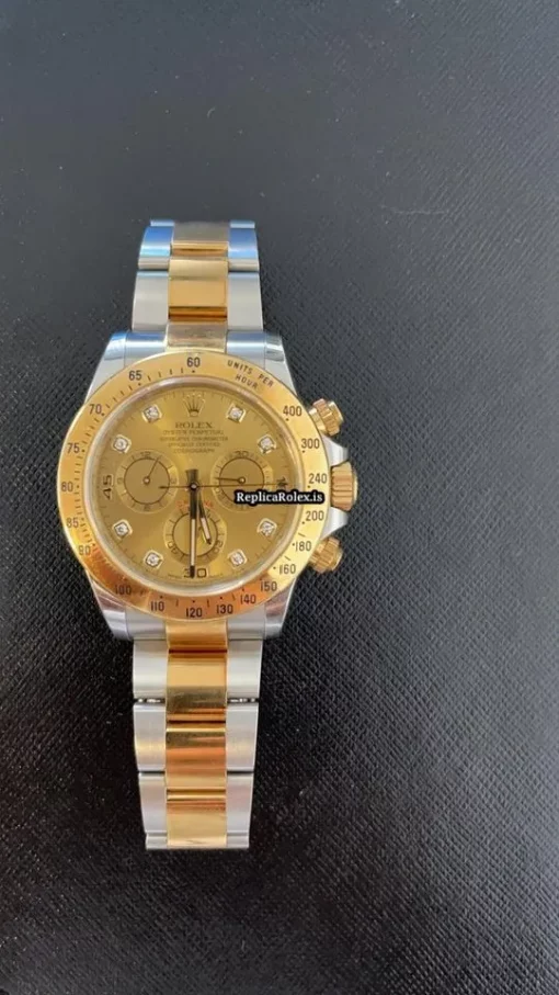 Pleasing Replica Rolex Daytona 116503 Caliber 4130 Automatic Movement 40mm Gold/steel Case Mens/unisex Watch - Image 7
