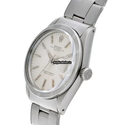 1:1 Replica Rolex Oyster Perpetual Date 1501 Caliber 1560 Automatic Movement 34mm Steel Case Watch - Image 2