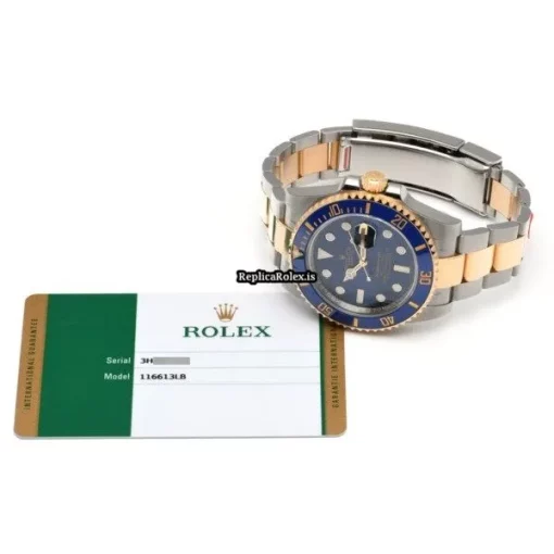 Offering Fake Rolex Submariner Date 116613lb Caliber 3135 Automatic Movement 40mm Steel Case Watch - Image 5