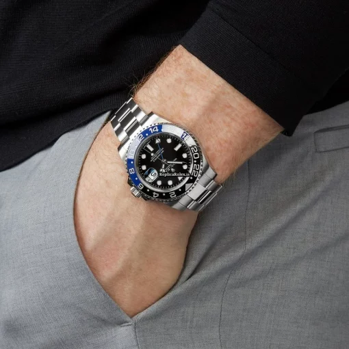 Appealing Imitation Rolex Gmt-master II 116710blnr Caliber 3186 Automatic Movement 40mm Steel Case Mens/unisex Watch - Image 2